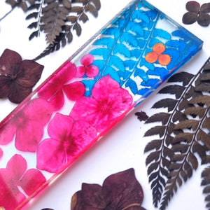 'Ghibli' Floral Cuff bracelet | Recycled Perspex