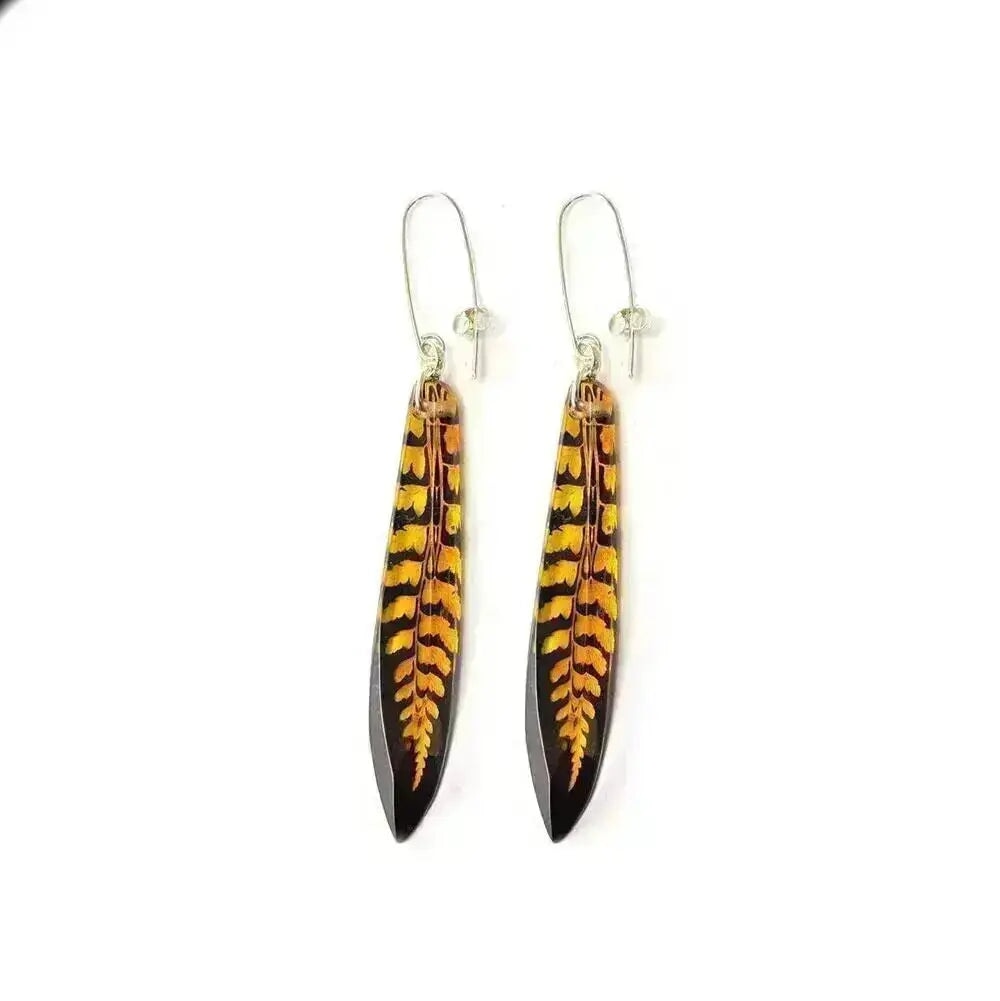 Amber Fern | Drop Earrings Sue Gregor