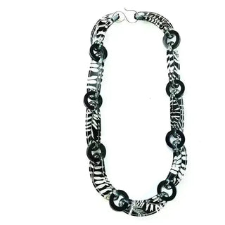 Black Vetch | Chunky Chain | 3 Lengths | Recycled Perspex Sue Gregor
