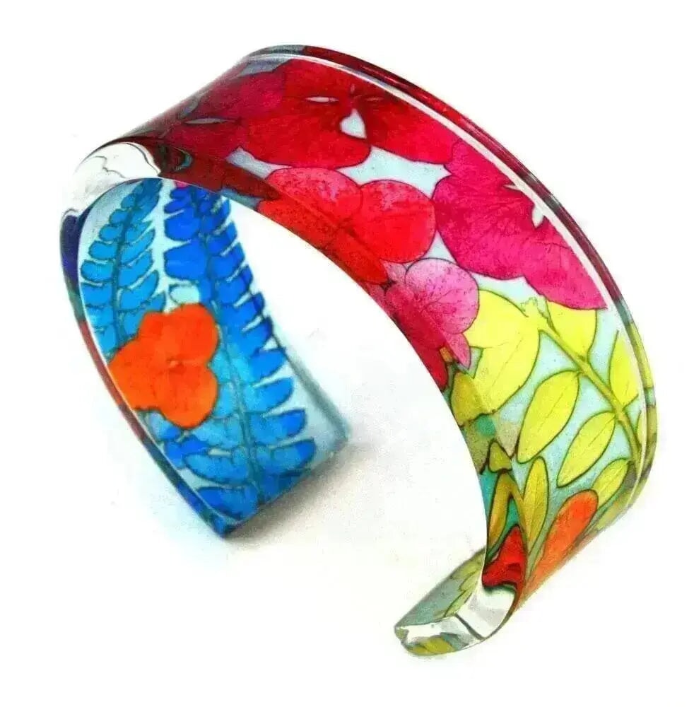 Ghibli | Narrow Cuff | Recycled Perspex Sue Gregor