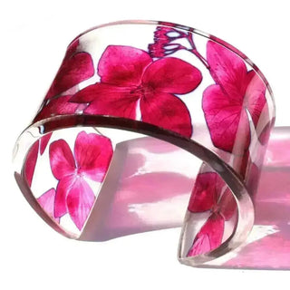 Pink Hydrangea | Wide Cuff Sue Gregor